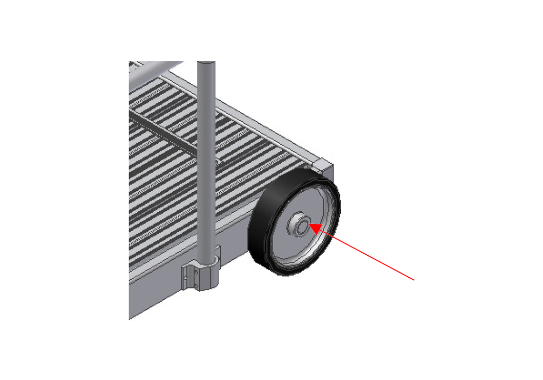 Ramp Wheel Axle