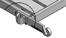 Load image into Gallery viewer, Straight Hinge Bar (Right or Left)
